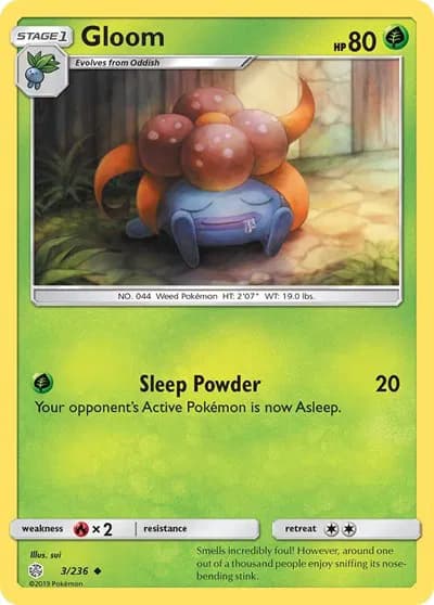 Gloom  Pokemon card