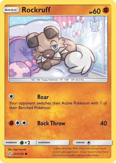 Rockruff  Pokemon card
