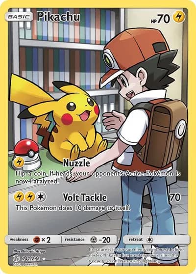 Pikachu (Secret)  Pokemon card