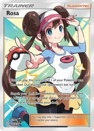 Rosa (Full Art)  Pokemon card
