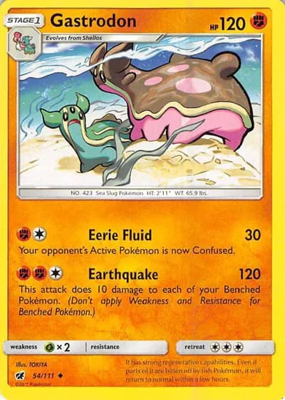 Gastrodon  Pokemon card
