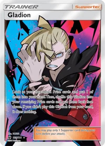 Gladion (Full Art)  Pokemon card
