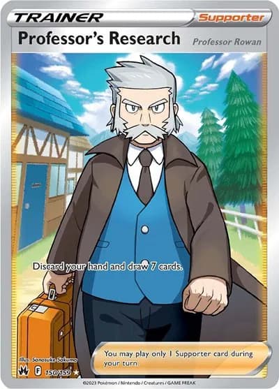 Professor's Research (Full Art)  Pokemon card