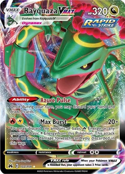 Rayquaza VMAX  Pokemon card