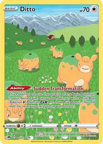 Ditto  Pokemon card