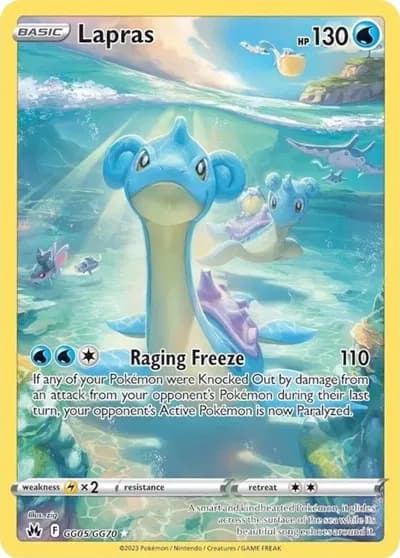 Lapras  Pokemon card