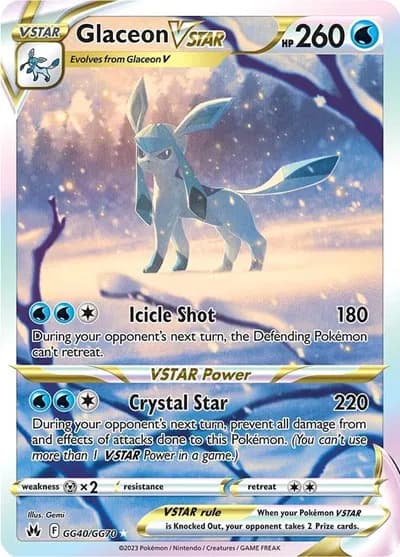 Glaceon VSTAR  Pokemon card