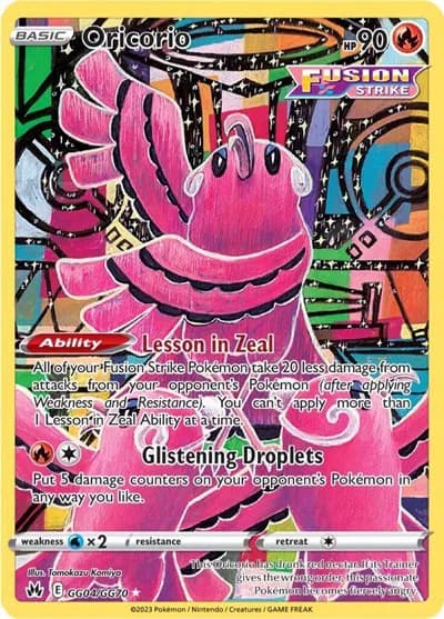 Oricorio  Pokemon card