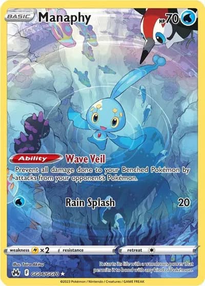 Manaphy  Pokemon card