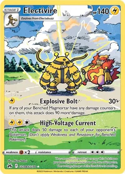 Electivire  Pokemon card