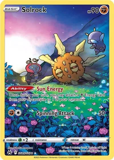 Solrock  Pokemon card