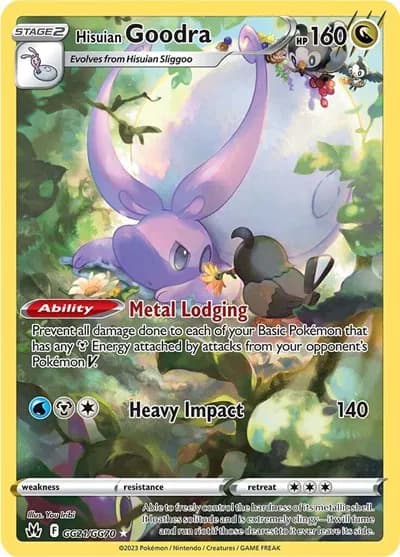 Hisuian Goodra  Pokemon card