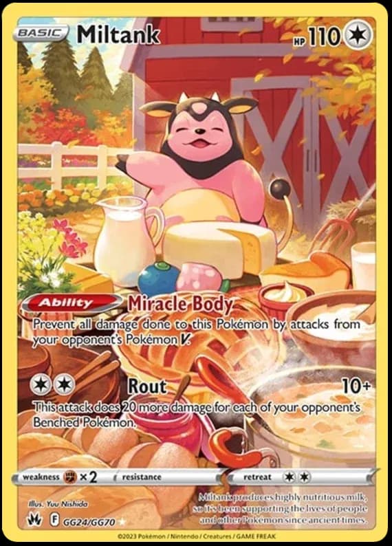 Miltank  Pokemon card