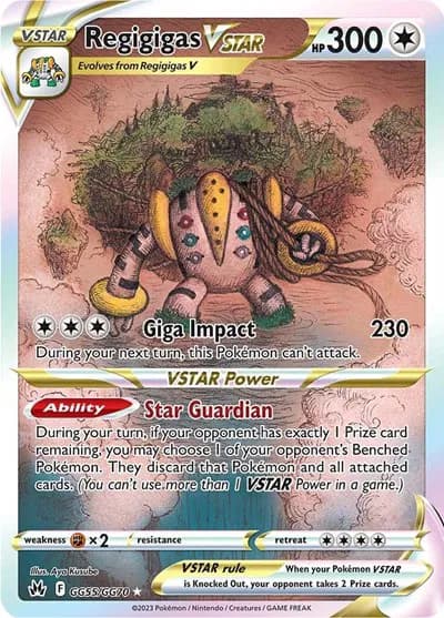 Regigigas VSTAR  Pokemon card