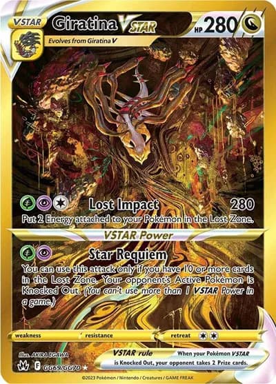 Giratina VSTAR (Secret)  Pokemon card
