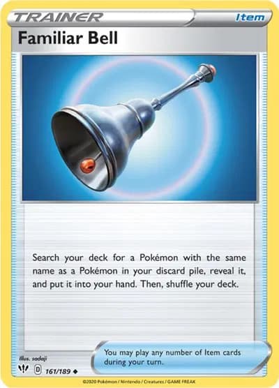 Familiar Bell  Pokemon card