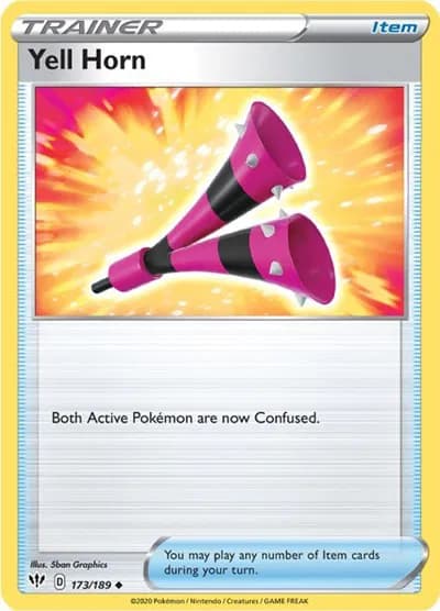 Yell Horn  Pokemon card