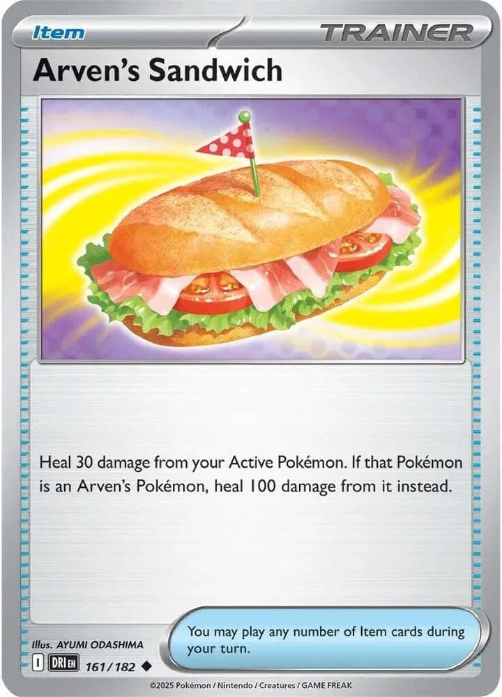 Arven's Sandwich  Pokemon card