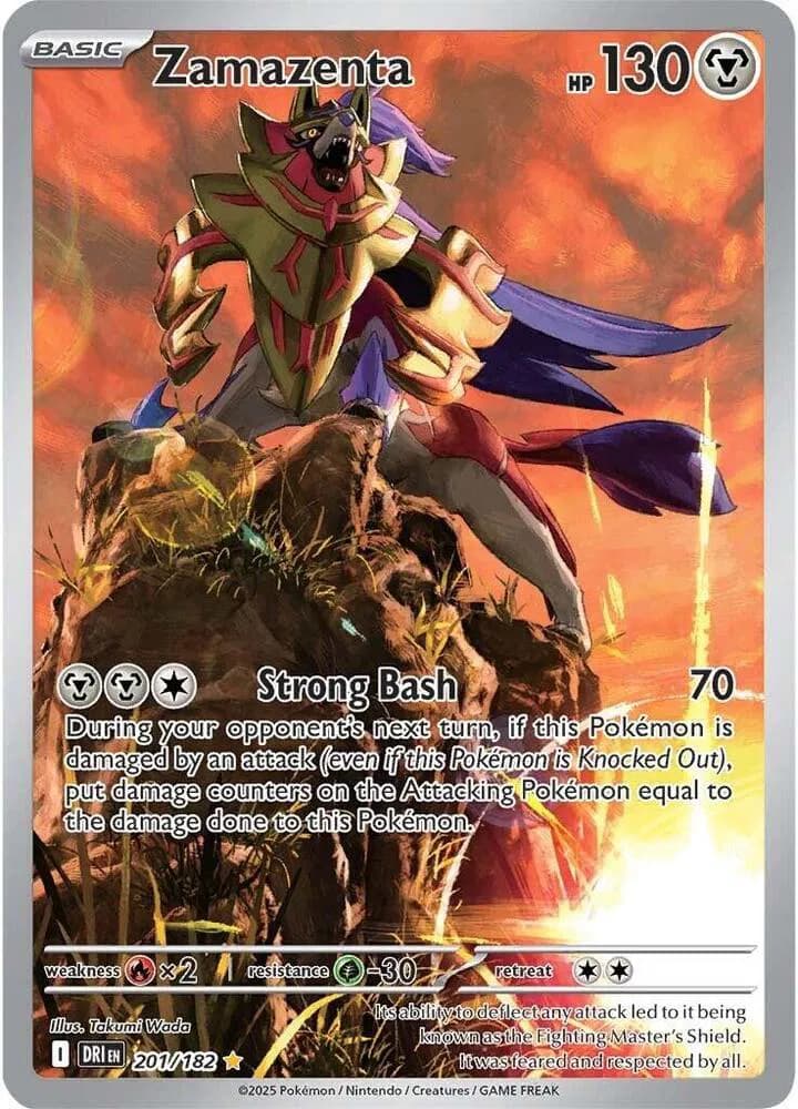 Zamazenta Pokemon card
