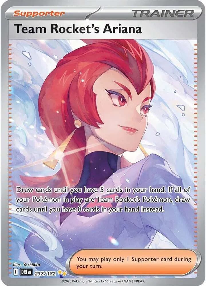 Team Rocket's Ariana Pokemon card