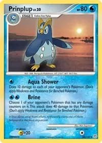 Prinplup  Pokemon card