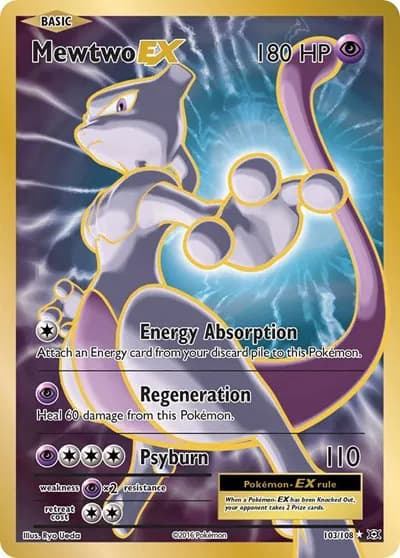 Mewtwo EX (Full Art)  Pokemon card