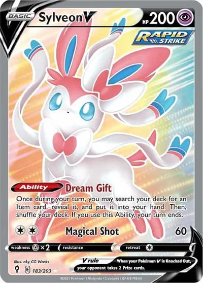 Sylveon V (Full Art)  Pokemon card