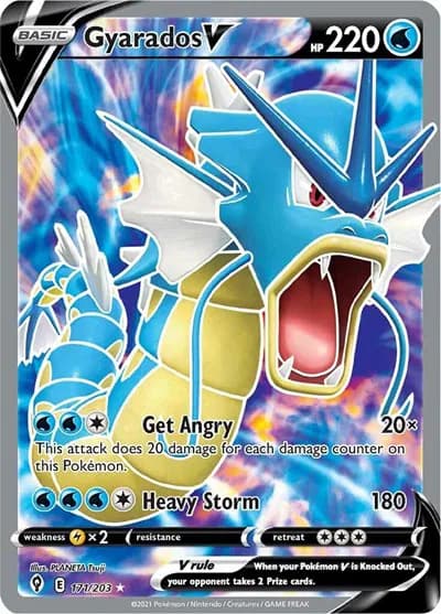 Gyarados V (Full Art)  Pokemon card