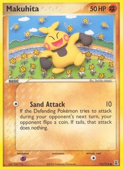 Makuhita  Pokemon card