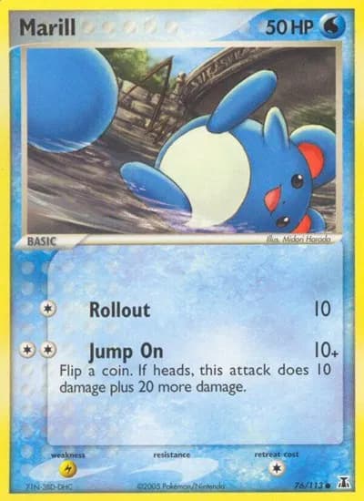 Marill  Pokemon card