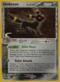 Umbreon (Delta Species)  Pokemon card