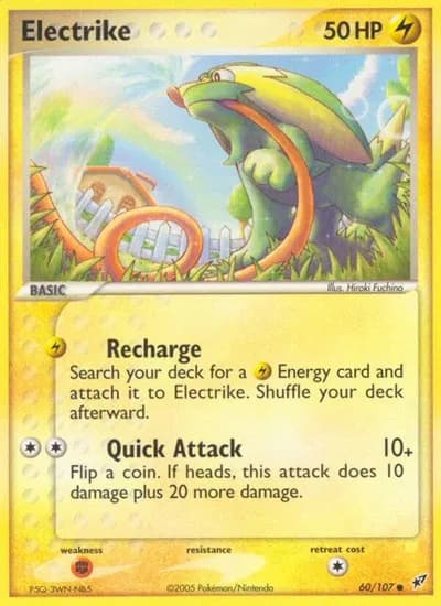 Electrike  Pokemon card