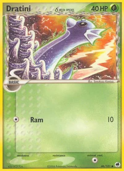 Dratini (Delta Species)  Pokemon card