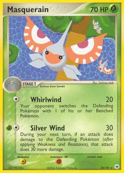Masquerain  Pokemon card