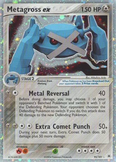 Metagross ex Pokemon card
