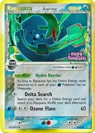 Rayquaza (Delta Species)  Pokemon card
