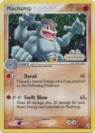 Machamp  Pokemon card