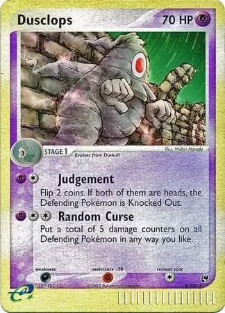 Dusclops  Pokemon card