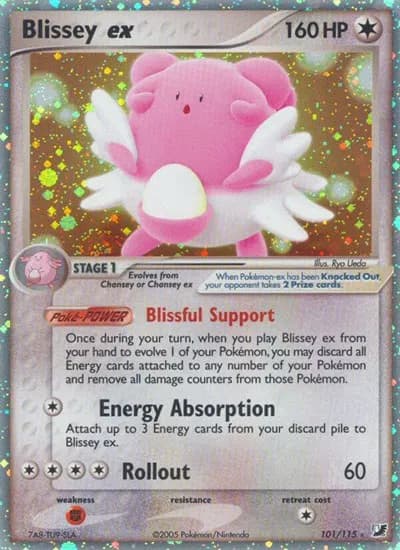 Blissey ex Pokemon card