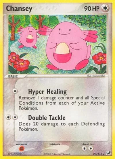 Chansey  Pokemon card
