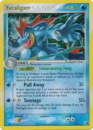 Feraligatr  Pokemon card