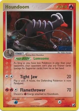 Houndoom  Pokemon card