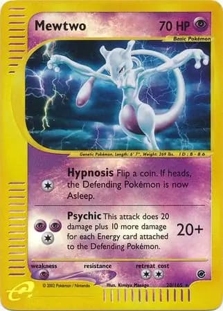 Mewtwo (20)  Pokemon card