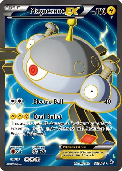 Magnezone EX (101 Full Art)  Pokemon card