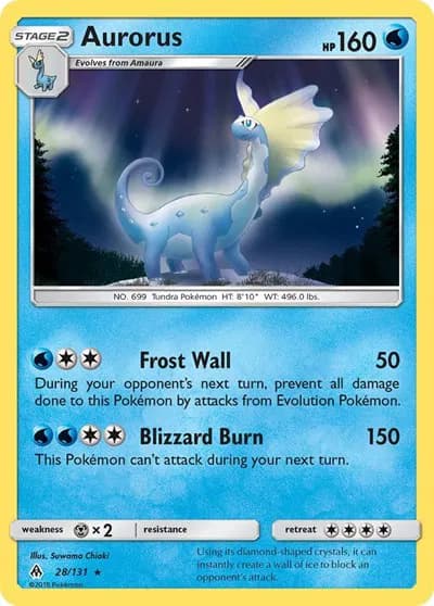 Aurorus  Pokemon card