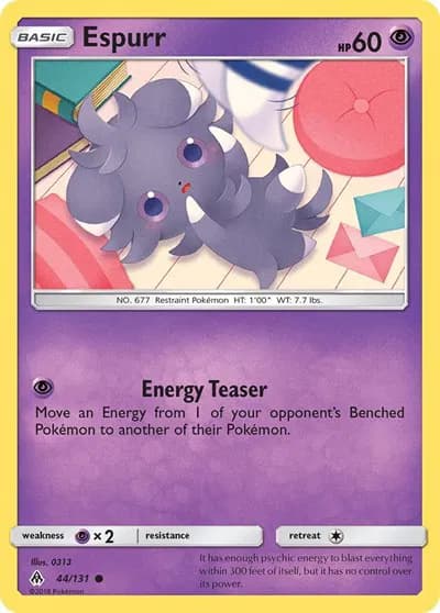 Espurr  Pokemon card