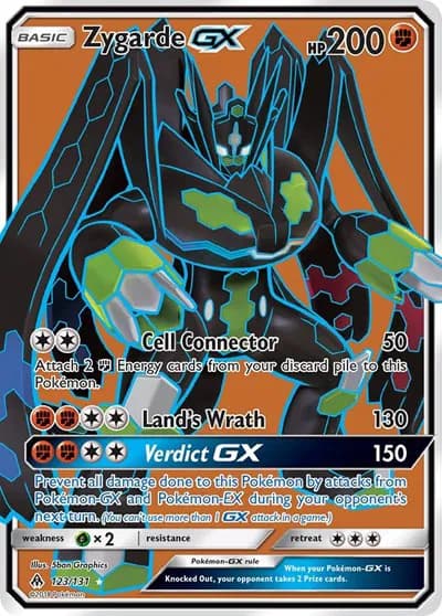 Zygarde GX (Full Art) Pokemon card