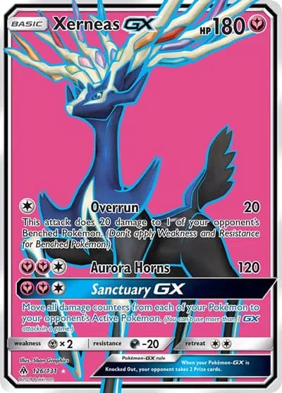 Xerneas GX (Full Art) Pokemon card