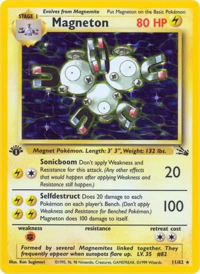 Magneton (11) Pokemon card