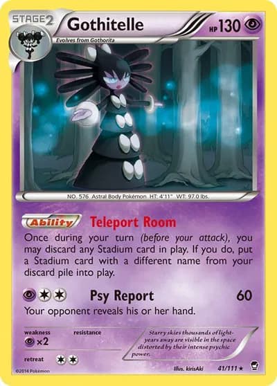 Gothitelle  Pokemon card